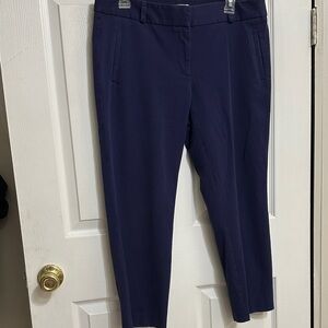 LOFT Navy Ankle Pants